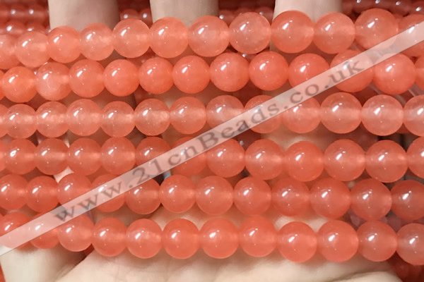 CCN6045 15.5 inches 8mm round candy jade beads Wholesale