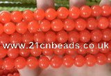 CCN6054 15.5 inches 10mm round candy jade beads Wholesale