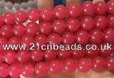 CCN6059 15.5 inches 12mm round candy jade beads Wholesale