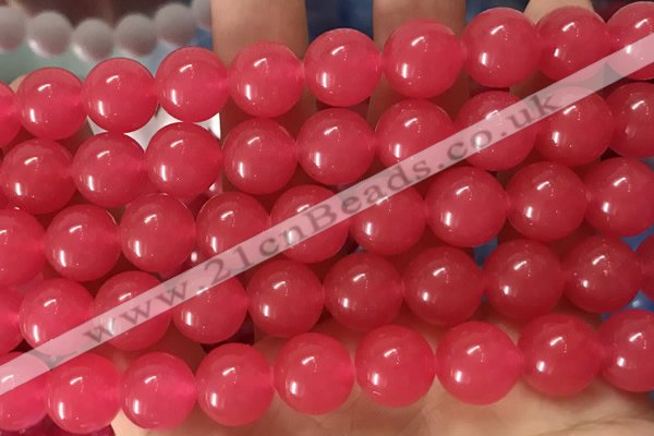 CCN6059 15.5 inches 12mm round candy jade beads Wholesale