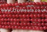 CCN6060 15.5 inches 6mm round candy jade beads Wholesale