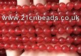 CCN6061 15.5 inches 8mm round candy jade beads Wholesale