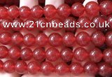 CCN6063 15.5 inches 12mm round candy jade beads Wholesale