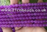 CCN6064 15.5 inches 6mm round candy jade beads Wholesale