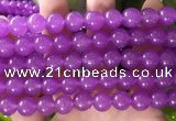 CCN6065 15.5 inches 8mm round candy jade beads Wholesale