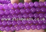 CCN6067 15.5 inches 12mm round candy jade beads Wholesale