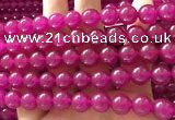 CCN6069 15.5 inches 8mm round candy jade beads Wholesale