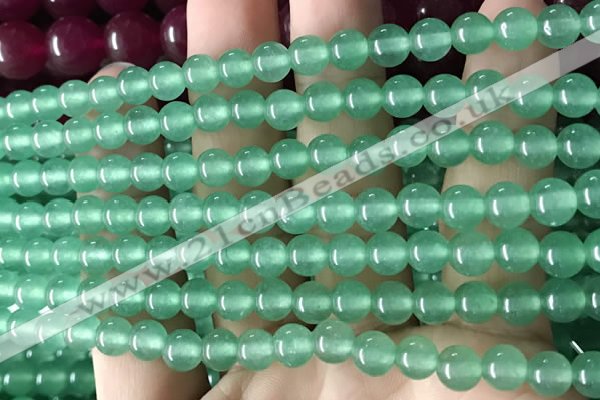 CCN6076 15.5 inches 6mm round candy jade beads Wholesale