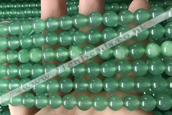 CCN6077 15.5 inches 8mm round candy jade beads Wholesale