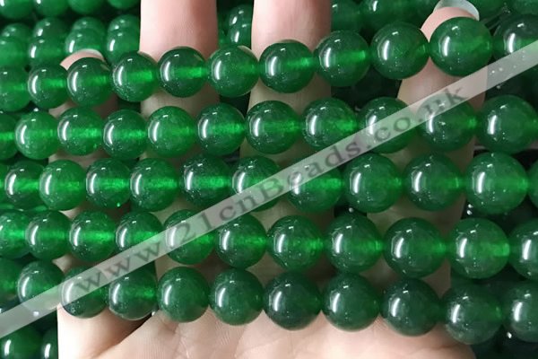 CCN6086 15.5 inches 10mm round candy jade beads Wholesale