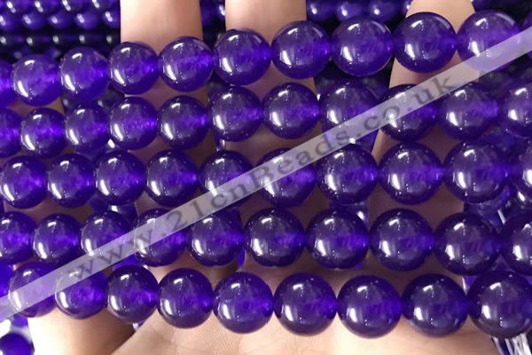 CCN6091 15.5 inches 12mm round candy jade beads Wholesale