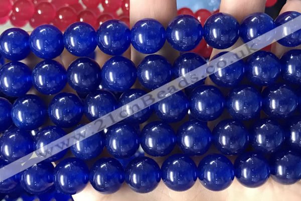 CCN6099 15.5 inches 12mm round candy jade beads Wholesale