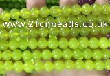 CCN6102 15.5 inches 8mm round candy jade beads Wholesale