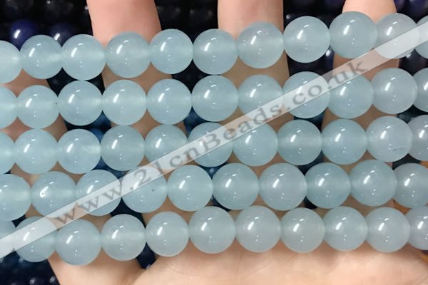 CCN6128 15.5 inches 12mm round candy jade beads Wholesale