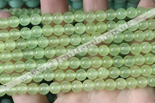 CCN6150 15.5 inches 8mm round candy jade beads Wholesale