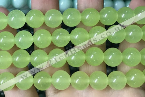 CCN6152 15.5 inches 12mm round candy jade beads Wholesale