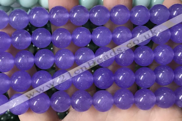 CCN6160 15.5 inches 12mm round candy jade beads Wholesale