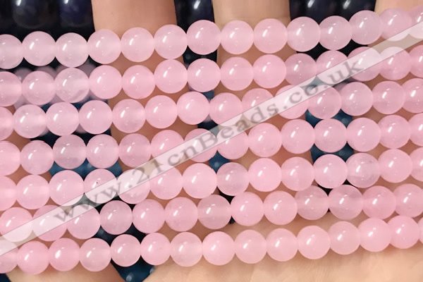 CCN6162 15.5 inches 8mm round candy jade beads Wholesale