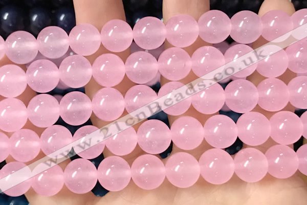 CCN6163 15.5 inches 10mm round candy jade beads Wholesale