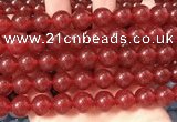 CCN6170 15.5 inches 12mm round candy jade beads Wholesale