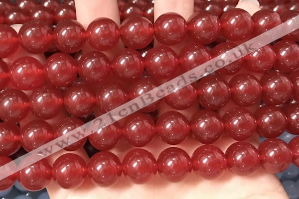 CCN6170 15.5 inches 12mm round candy jade beads Wholesale