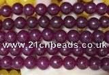 CCN6174 15.5 inches 12mm round candy jade beads Wholesale