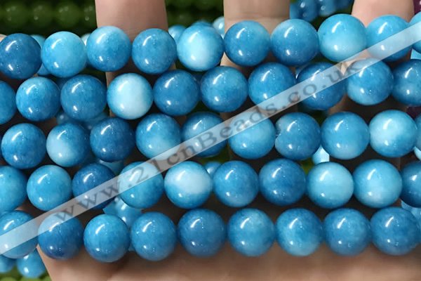 CCN6192 15.5 inches 10mm round candy jade beads Wholesale