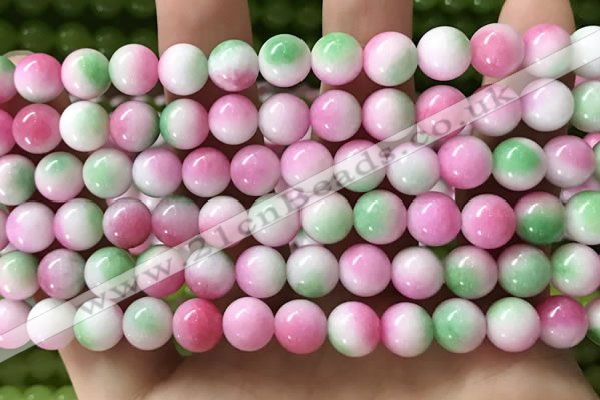 CCN6194 15.5 inches 8mm round candy jade beads Wholesale