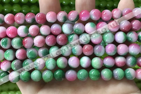 CCN6195 15.5 inches 8mm round candy jade beads Wholesale