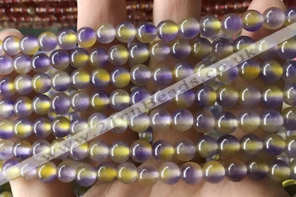 CCN6197 15.5 inches 6mm round candy jade beads Wholesale