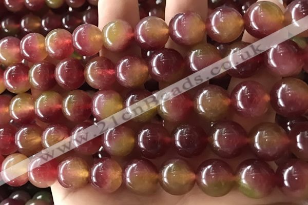 CCN6204 15.5 inches 12mm round candy jade beads Wholesale