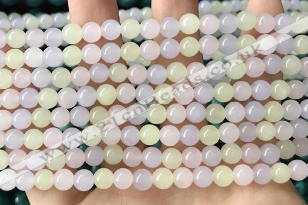 CCN6205 15.5 inches 4mm round candy jade beads Wholesale