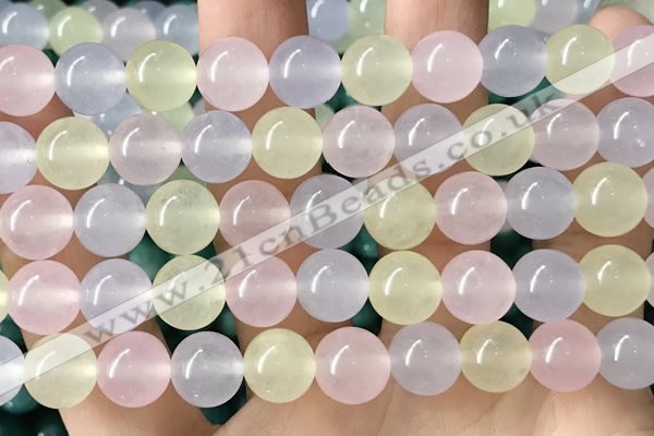 CCN6208 15.5 inches 10mm round candy jade beads Wholesale