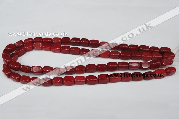 CCN626 15.5 inches 8*12mm nuggets candy jade beads wholesale