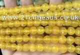 CCN6309 15.5 inches 8mm faceted round candy jade beads Wholesale