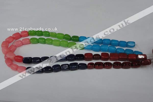 CCN633 15.5 inches 8*12mm nuggets candy jade beads wholesale