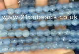 CCN6342 6mm, 8mm, 10mm, 12mm & 14mm faceted round candy jade beads