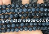 CCN6343 6mm, 8mm, 10mm, 12mm & 14mm faceted round candy jade beads