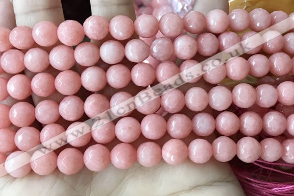 CCN6354 6mm, 8mm, 10mm, 12mm & 14mm faceted round candy jade beads
