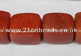 CCN655 15.5 inches 17*22mm nuggets candy jade beads wholesale