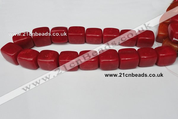 CCN656 15.5 inches 17*22mm nuggets candy jade beads wholesale