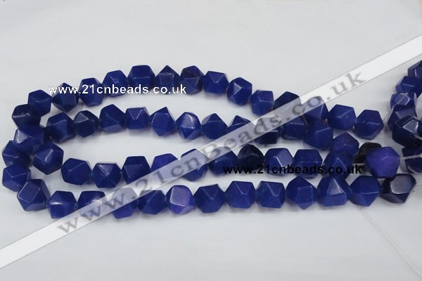 CCN669 15.5 inches 15*15mm faceted nuggets candy jade beads
