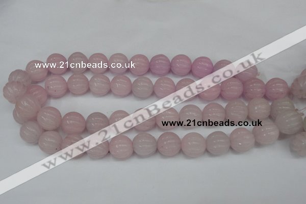 CCN676 15.5 inches 16mm carved round candy jade beads wholesale