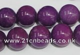 CCN69 15.5 inches 14mm round candy jade beads wholesale