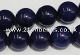 CCN74 15.5 inches 14mm round candy jade beads wholesale