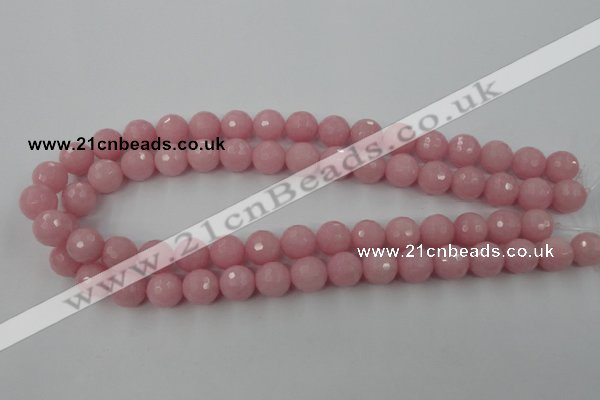 CCN752 15.5 inches 4mm faceted round candy jade beads wholesale