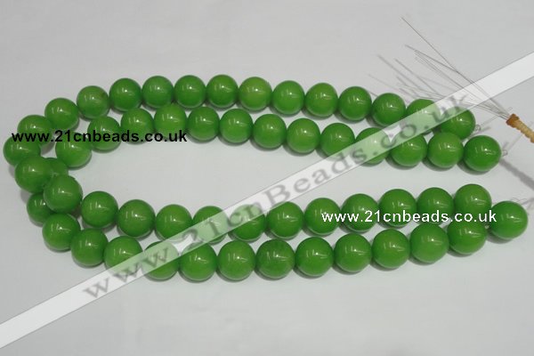 CCN76 15.5 inches 14mm round candy jade beads wholesale