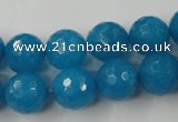 CCN764 15.5 inches 4mm faceted round candy jade beads wholesale