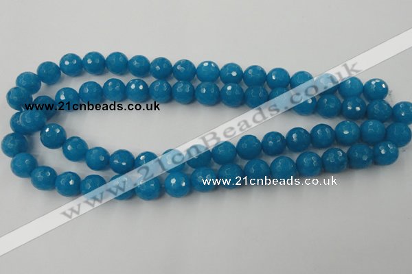 CCN764 15.5 inches 4mm faceted round candy jade beads wholesale