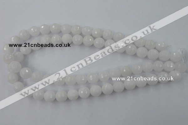 CCN768 15.5 inches 6mm faceted round candy jade beads wholesale